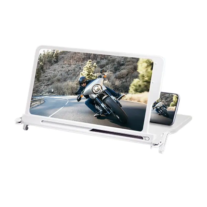 12 Inch Mobile Screen Magnifier Bracket Cellphone Movie Display Amplifier Holder Bracket Mobile Phone Screen Desktop Tool
