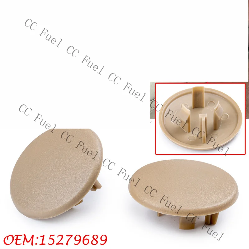C+ 2x NEW Armrest Rear Seat Cover Cap For Chevy Tahoe Yukon Cadillac Suburban 07-18