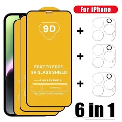 Tempered Glass for iPhone 15 14 Plus 11 12 13 Pro Camera Screen Protectors on IPhone 11 PRO MAX 12 13 Mini 14 15 Plus Lens Films