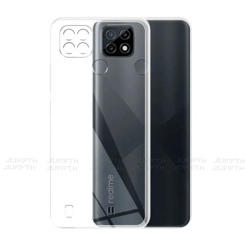 C 21 Fundas For Oppo Realme C21 Case Ultra Thin Silicone Soft TPU Clear Back Case Cover Orro Appo Opo Realmy C21Y Coque Bumper