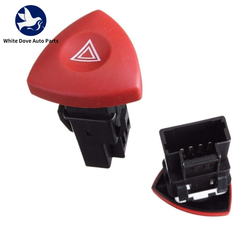 Car Hazard Warning Light Switch Button For Renault Trafic Espace Laguna Vauxhall Vivaro 2591000QAC 2591000QAG 8200442724