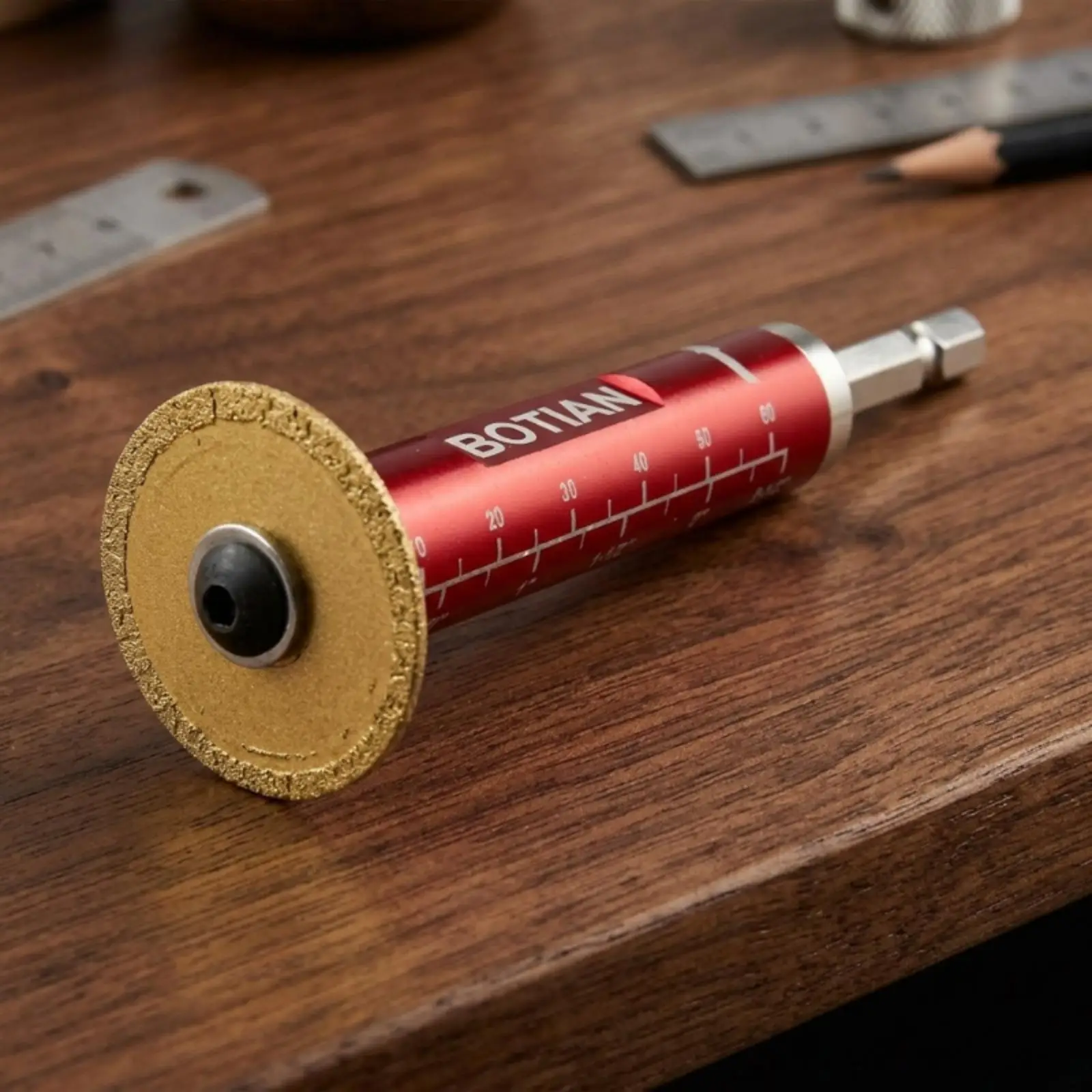 Diamond Pipe Cutting Tool for Power Drill Aluminum Alloy Body Tube Cutter for PVC Marble Ceramic Glass and Timber