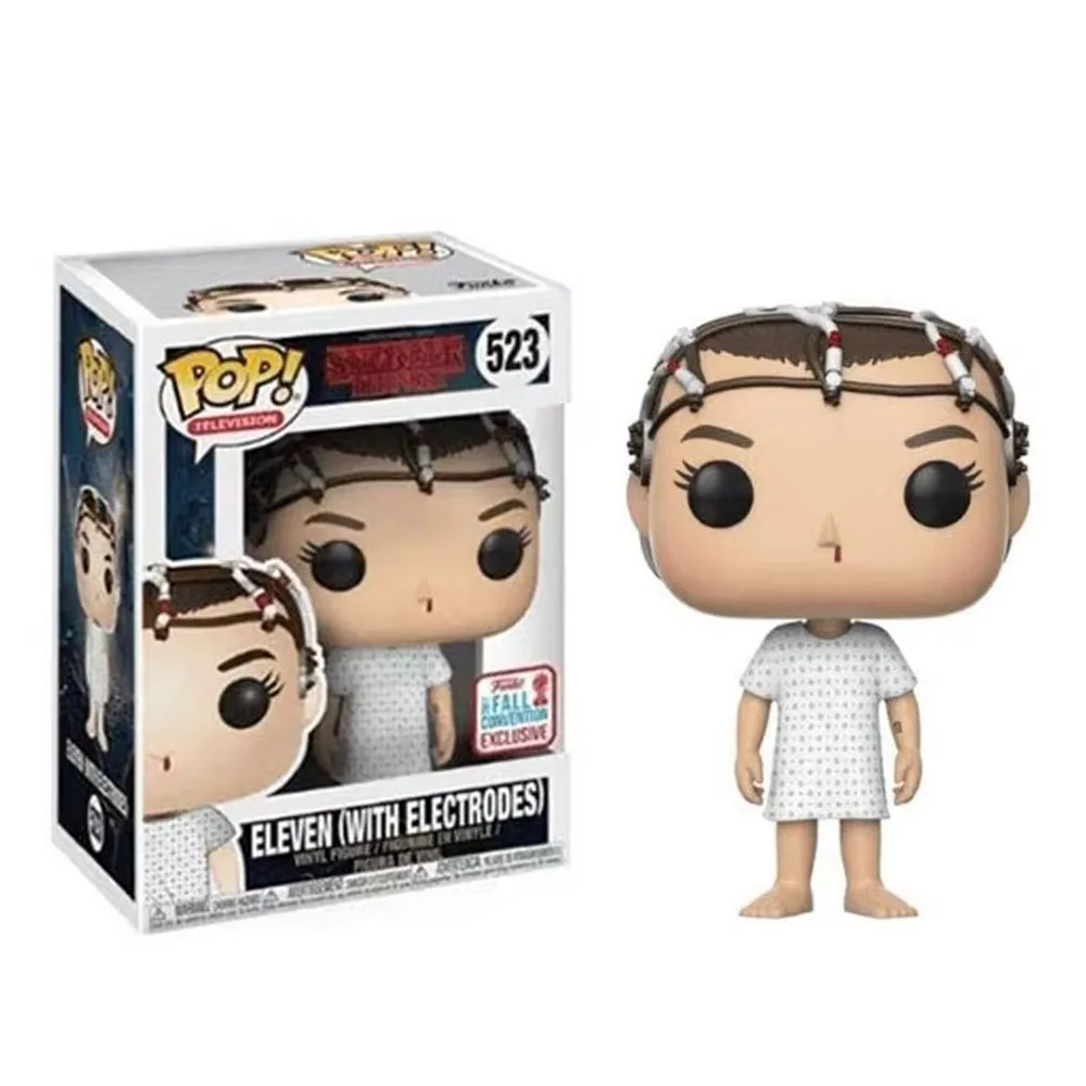 فانكو بوب تلفزيون الغرباء أحد عشر # 826 أحد عشر # 523 # 827 ماكس # 552 ماكس # 1243 ألعاب شخصيات الحركة من جويس دمى الفينيل القابلة للجمع