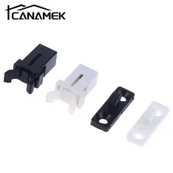 10pcs/set Trash Can Plastic Lock Self-Locking Switch Replacement Catch Compatible Touch Lid Bin Latch Repair Clip