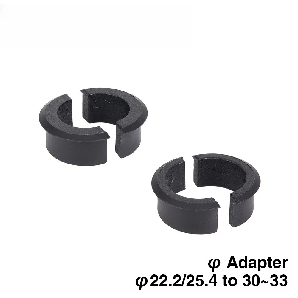 A/B 1/2 Sets Bike Diameter Adapter Adjustable 22.2/31.8mm for MTB/Road Handlebar Seatpost Brake Holder Mounting