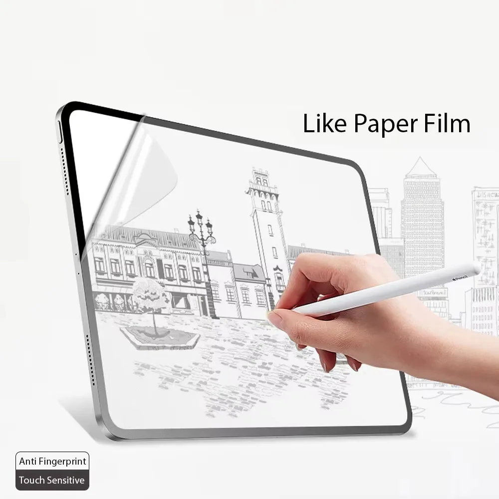 1 шт. как бумажная пленка для планшета xiaomi Redmi Pad Se без закаленного стекла для Xiaomi Pad 7 6 Pad Pro Защитные пленки для экрана планшета