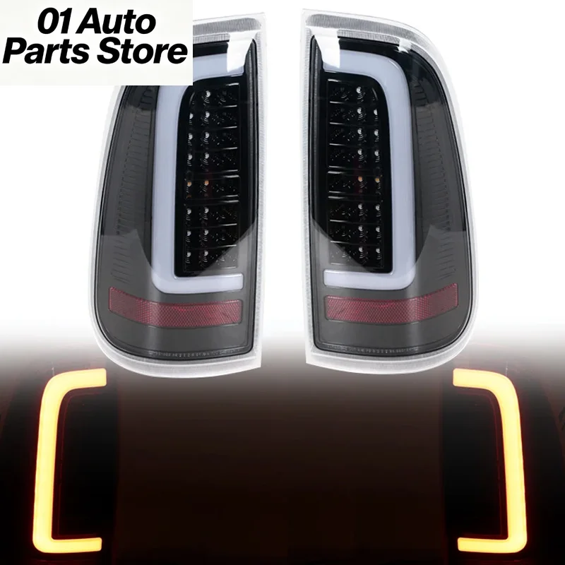 A Pair For Ford F250 F350 F450 SuperDuty 2008-2016 LED Tail Lights Rear Light Turn Signal Light Stop Parking BC3Z-13405A