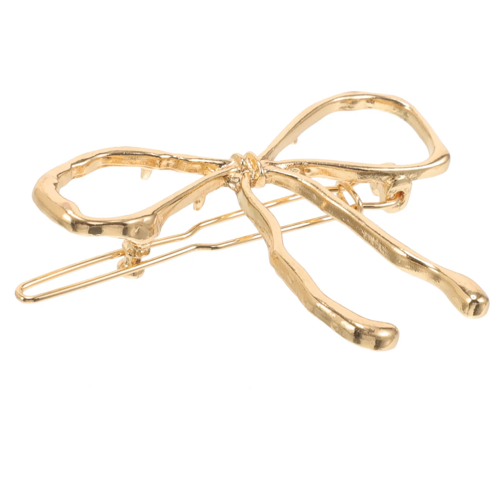 

Cute Bow Clip Decorative Girl Clips Metal Accessories For Women Banquet Birthday Party Prom Ceremony Daily Wear Attractive