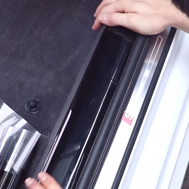 Auto Door Edge Guards Sill Protector Anti Scratch Door Sticker Protection Car Anti-Collision Wrap Film Anti Scratch Vinyl Film