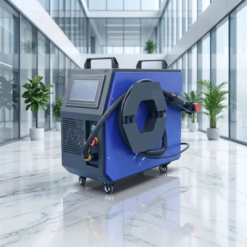 Factory Price 200w 300w Air Cooling Handheld Portable Pulsed Laser Cleaning Machine for Wood Metal Cleaning Machine