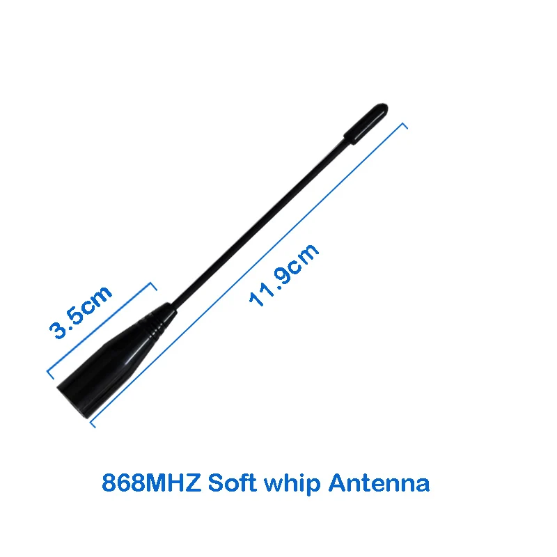 Antena suave GWS Nb-iot LORA, módulo inalámbrico de 433mhz y 868mhz, transmisión de datos, radio control remoto SMA J macho