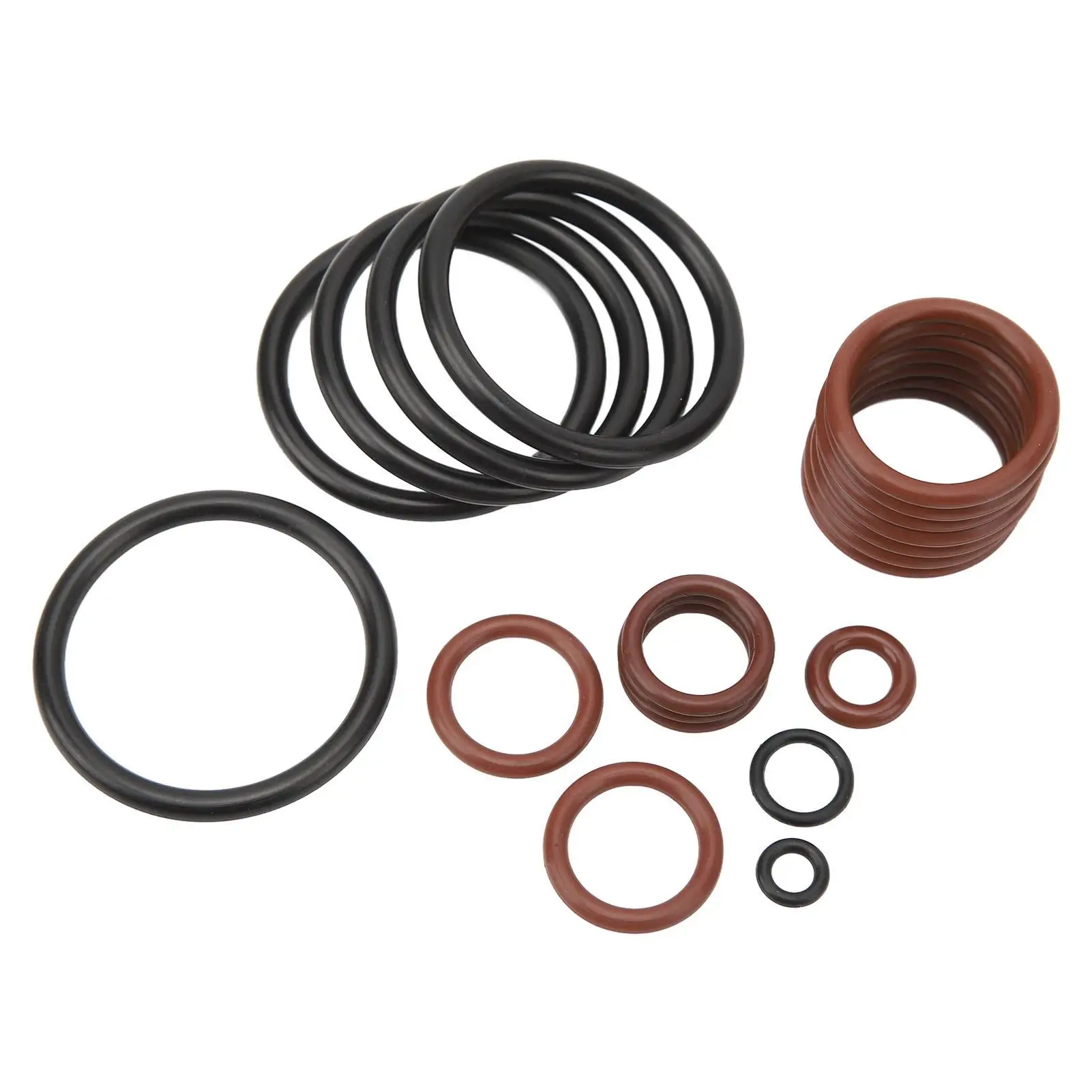 11537545278 Cooling System O Ring Kit for e46 M52 M54 - Leakproof Heat Resistant Rubber - Easy Installation