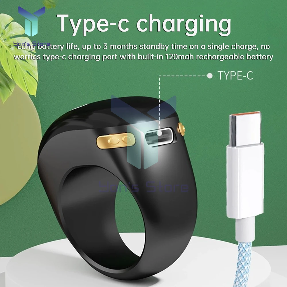 Smart Tasbih Tally Counter OLED Digital Electronic Counter Multi-function Prayer Time Vibration Reminder Tasbeeh Ring Counters