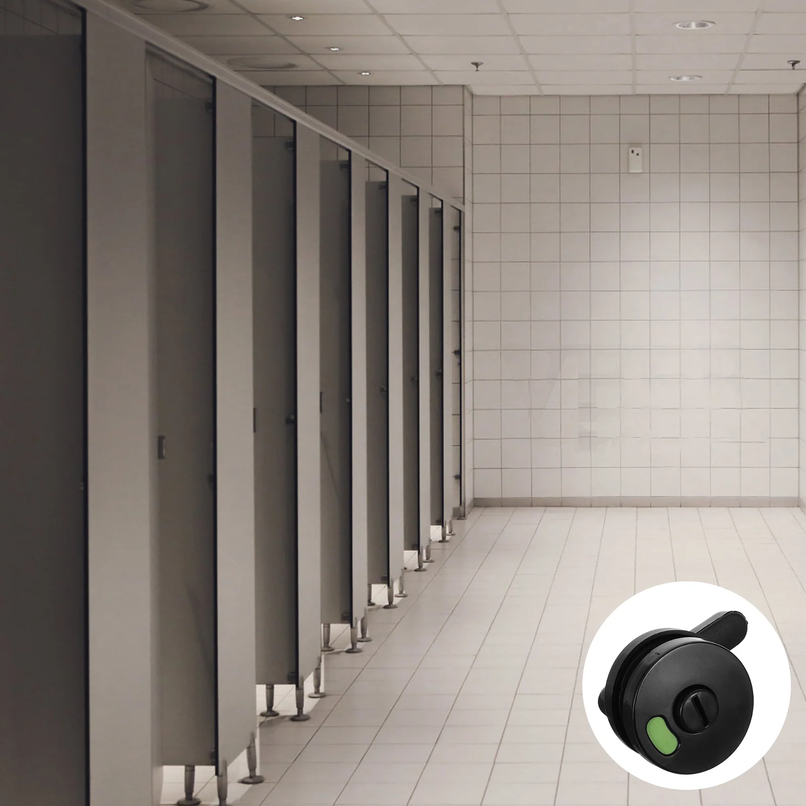 

4Pcs Indicator Door Locks Privacy Indicator Lock for Public Toilet Partition Commercial Bathroom Door Lock Vacant Occupied Sign