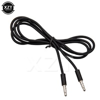 1M 3.5mm Male to 3.5mm Jack Male Audio Extension Cable 4-Pole AV AUX Cable Car Phone Media Player mp3 Microphone Cable