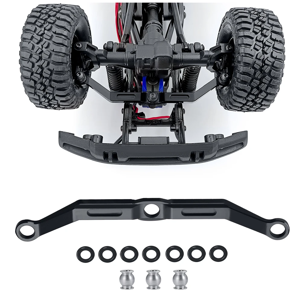 YEAHRUN TRX4M ze stopu aluminium/mosiądzu układ kierowniczy pręt łączący dla TRX-4M Bronco obrońca 1/18 zdalnie sterowany samochód gąsienicowy