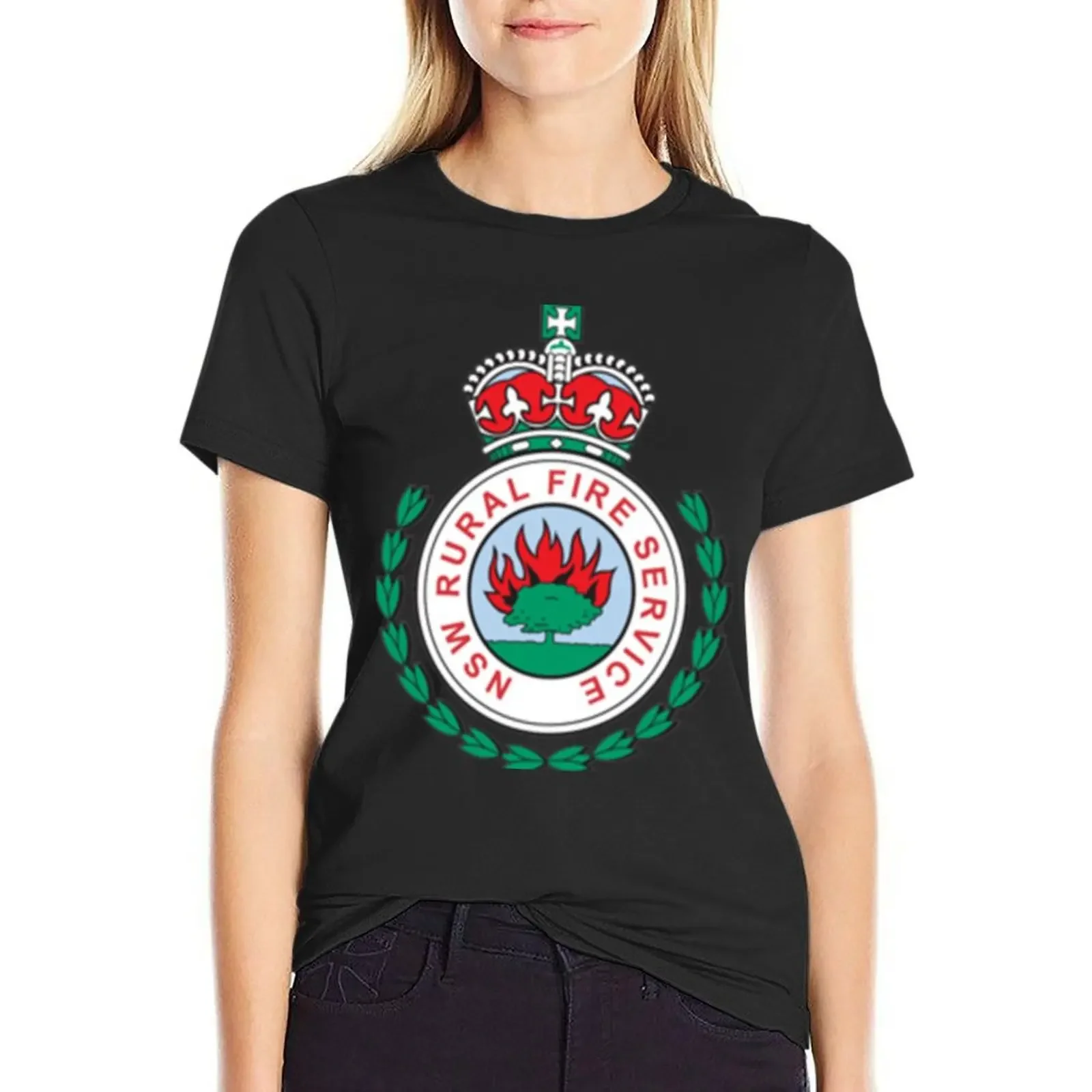 

NSW Rural Fire Service T-Shirt kawaii clothes lady clothes plus size tops clothes for Women