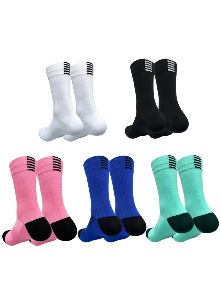 AliExpress GIOIO 1/5 Pairs Cycling Socks Running Quick Dry Medium Cylinder Men and Women Sports Fitness Running Basketball Socks