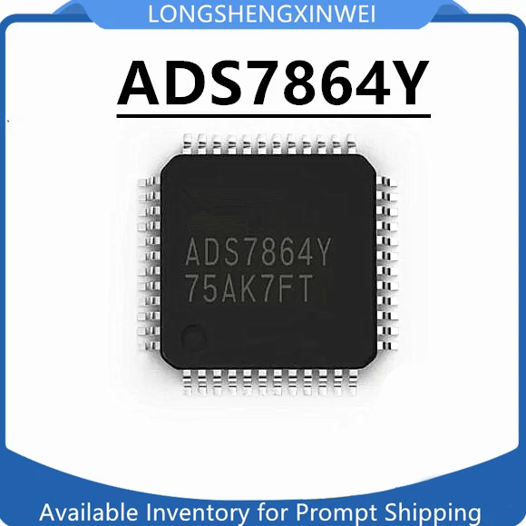

1 шт. ADS7864Y ADS7864 SMD QFP48 в упаковке новый чип цифро-аналогового преобразователя IC оригинальный на складе