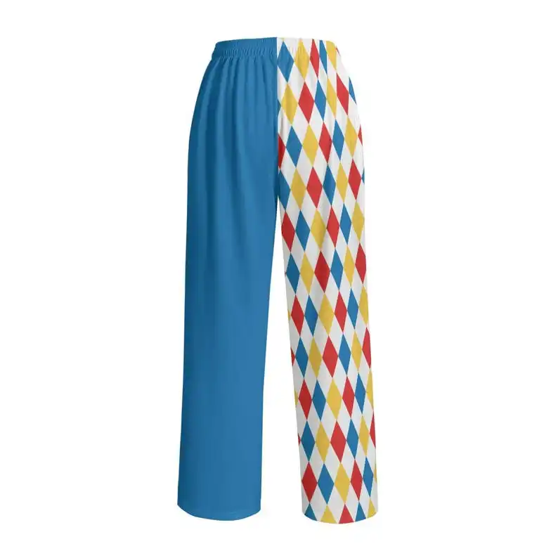 2026 Spring Autumn Personalized Fashionable Y2k Rainbow Pants Trendy Fashion Printed Loose Women Casual Sports Pants