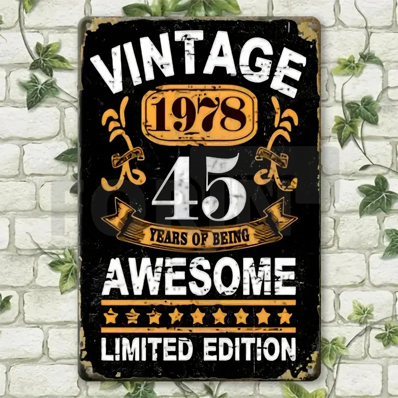 علامة معدنية كلاسيكية إنجليزية-عبارة مضحكة مضحكة وملهمة-ملصق فني عتيق لتزيين الحائط للمنزل والساحة والشرفة والمقهى والمزرعة