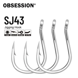 Stinger Obsession SJ43 – Anzuelos para Jigging Lento de Atún con púas