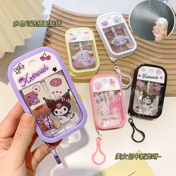 산리오 쿠로미 스프레이 병, 헬로 키티 향수 병, 귀여운 멜로디 시나모롤 프레스 병, 푸린 휴대용 보틀링 선물, 신제품 