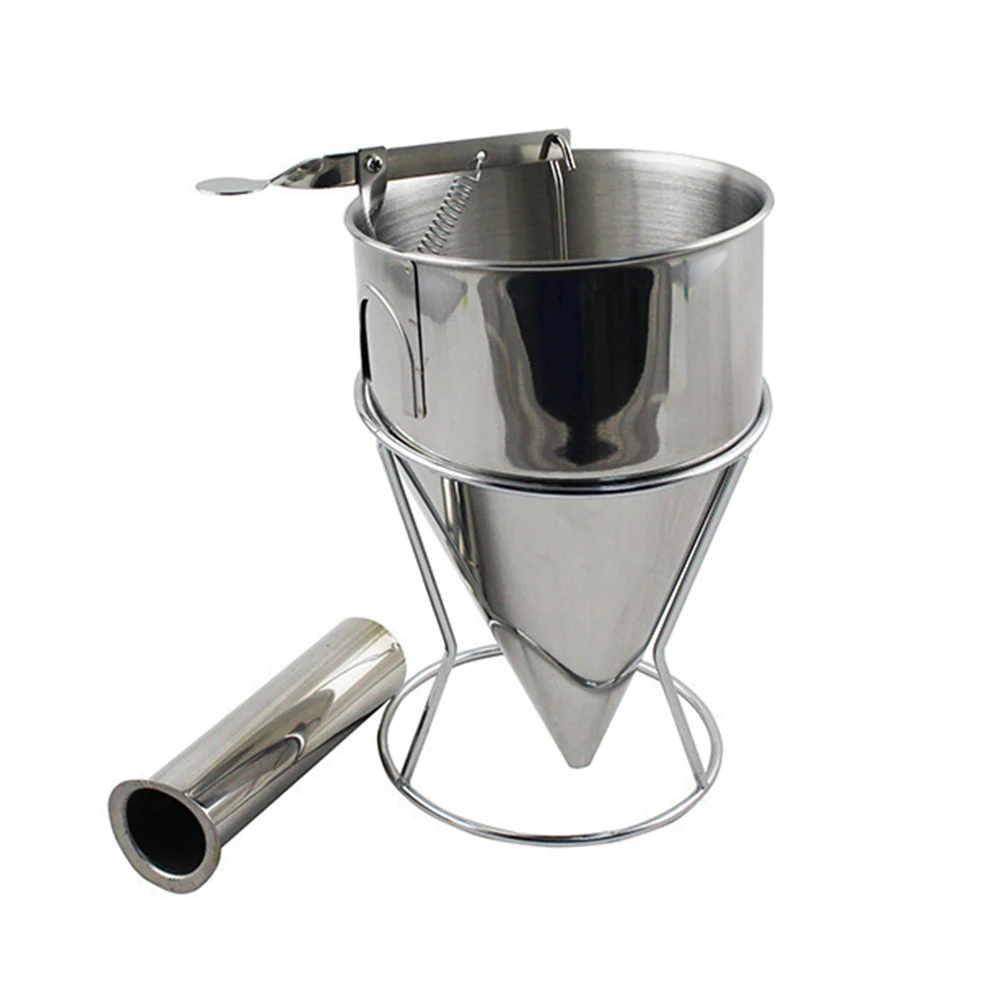 Sturdy Stainless Steel Pancake Batter Dispenser-Available In A Variety Of Sizes Sturdy Stainless Steel Pancake Batter Dispenser