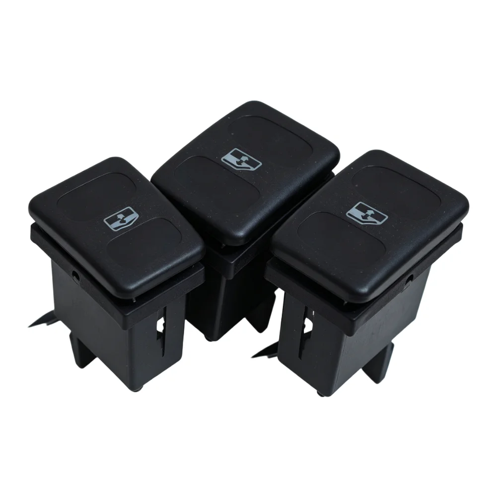

3PCS Car Power Window Control Switch Button Lifter 191959855 For Golf For Jetta MK2 1985-1989 Auto Accessories