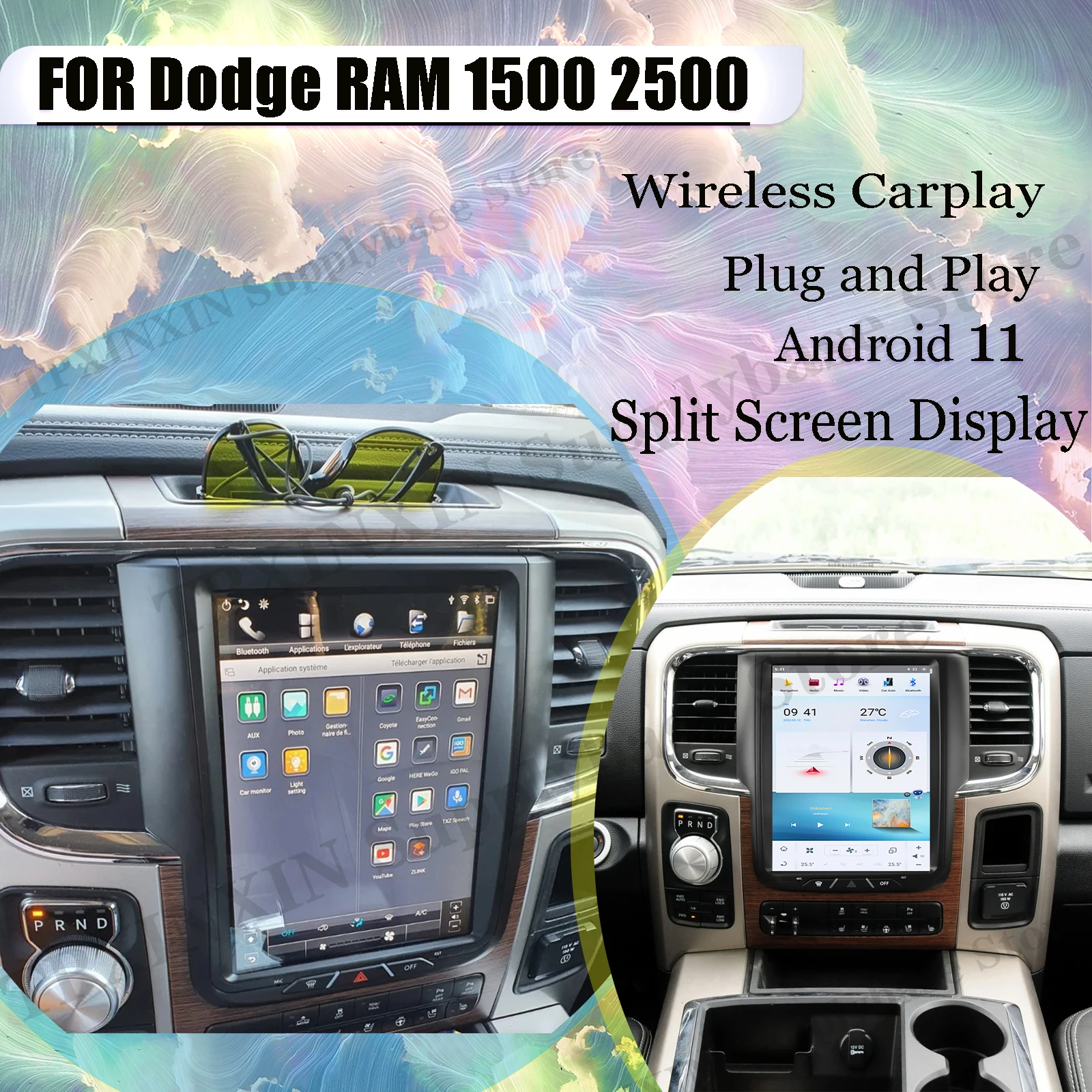 

Автомобильный радиоприемник Tesla с экраном Carplay Android, стереоприемник 2 Din для Dodge RAM 1500 2500 2014 2015 2016 2017 2018 GPS, аудиоблок