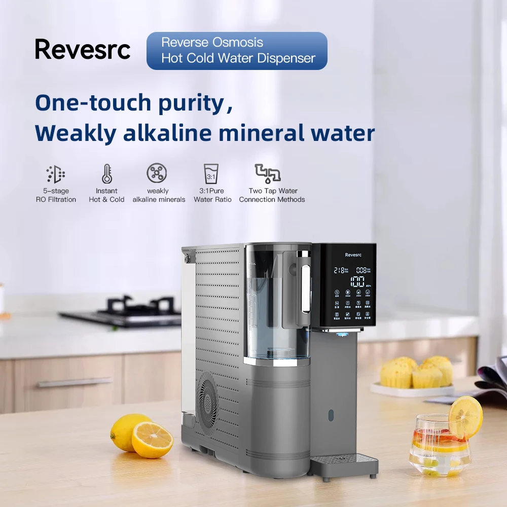 شاشة ذكية سطح المكتب موزعات تصفية المياه شرب 6 مراحل RO مرشحات المياه موزع المنزل دي أغوا نافورة الماء #3