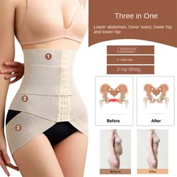 Shapewear Women Postpartum Repair cintura per la raccolta del corpo vita che stringe il cavallo dell'osso pelvico che modella la cintura di tenuta in vita corpo femminile