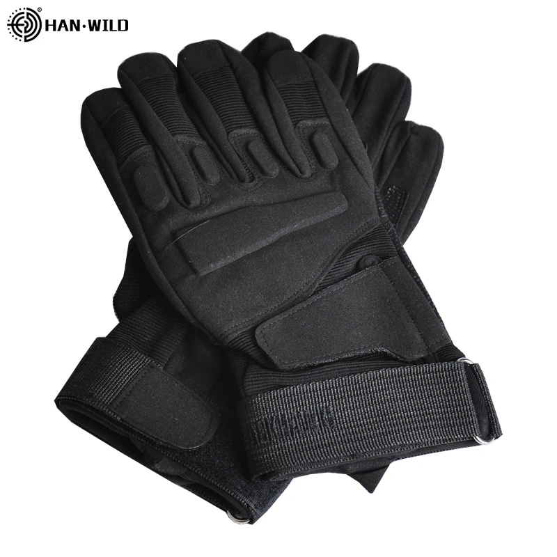 AliExpress HAN WILD Combat Tactical Gloves Men Training Full Finger Camouflage Accessory Paintball Hunting Gloves Soldier Shoot Bicycle Mittens