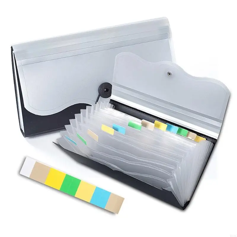 W89C Extension du dossier réception B5 Dossier d'accordéon Dossier dossier multicouche Document dossier dossier