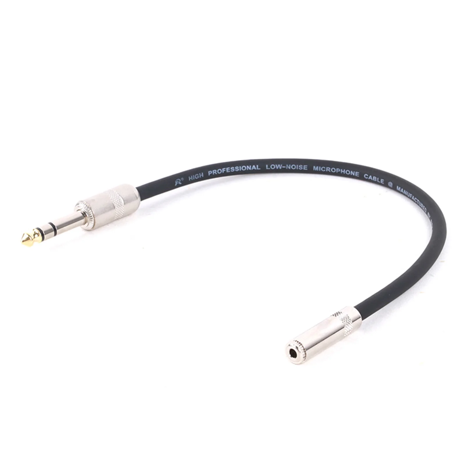 1PC 3,5mm (1/8) Stereo TRS Weibliche Mini Jack zu 6,35mm (1/4) stereo TRS Männlich Jack Kabel Für Gitarre Mikrofone Kopfhörer 0,3 M-15 M – Detail 3