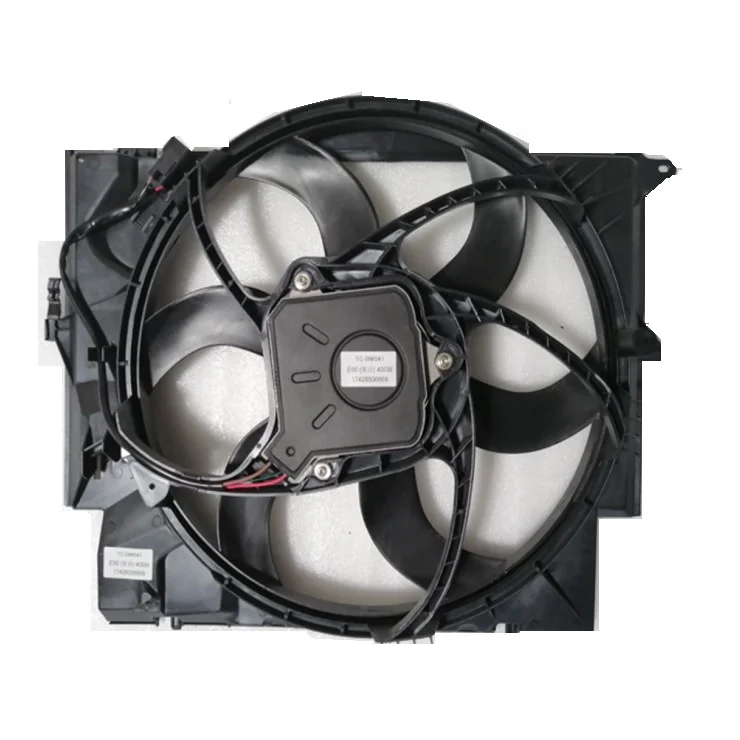 17428506668 17427788906 16326937515 Replacement Parts for BMW E81 E82 E84 Diesel 400W Radiator Condenser Cooling Fan