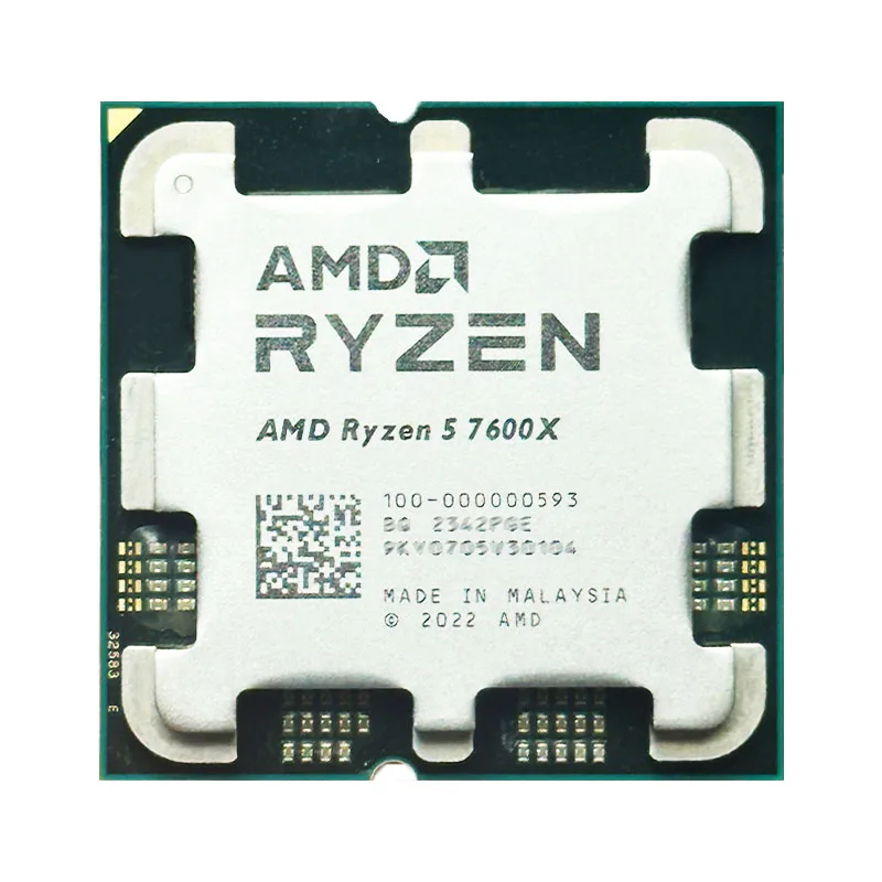 AMD Ryzen 5 7600X Used R5 7600X 4.7GHz CPU processor 6-Core 12