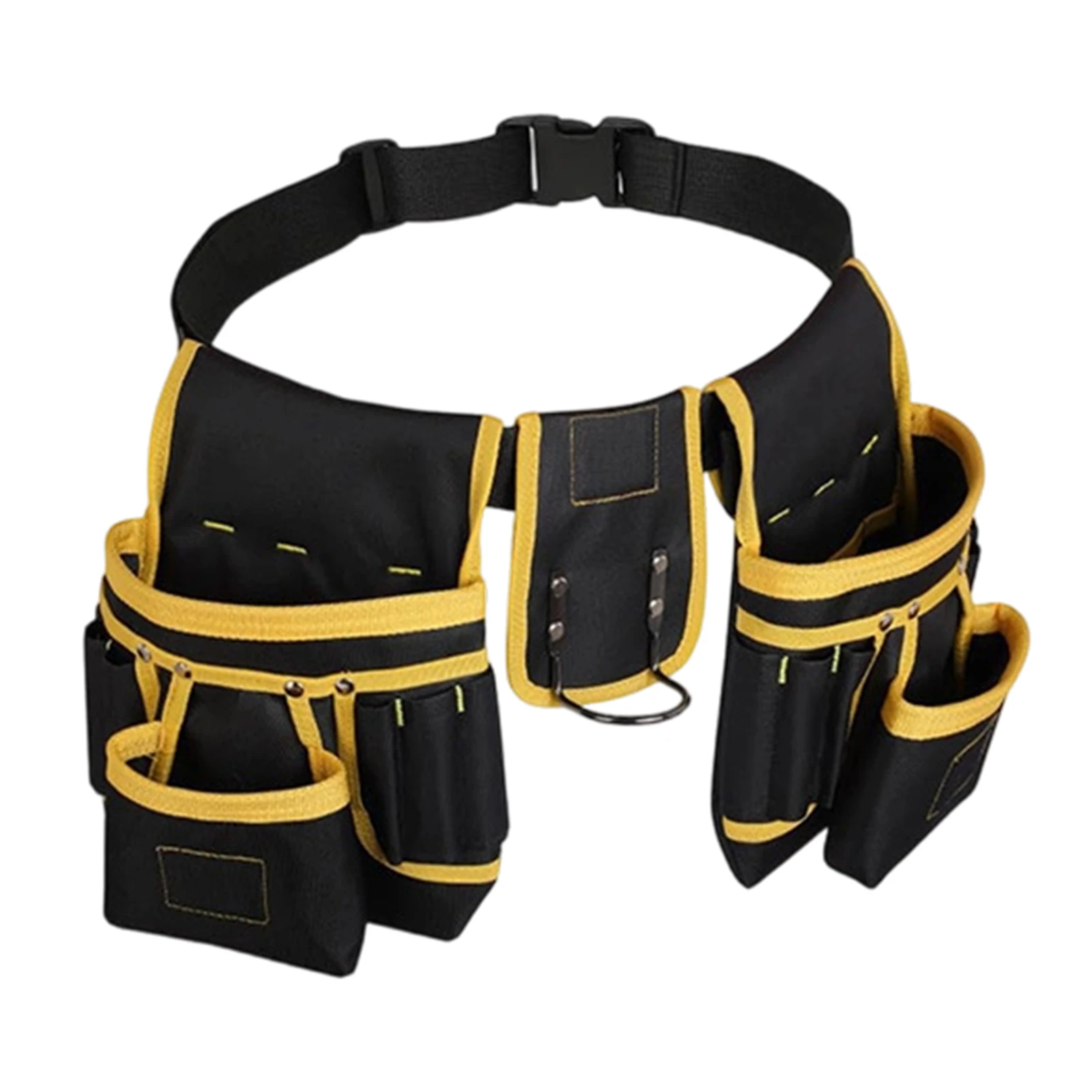 1pc Heavy-Duty Magnetic Tool Belt With 27 Pockets Adjustable Detachable Storage Bag Tool Bag Electrician Waist Bag Hanging Bag