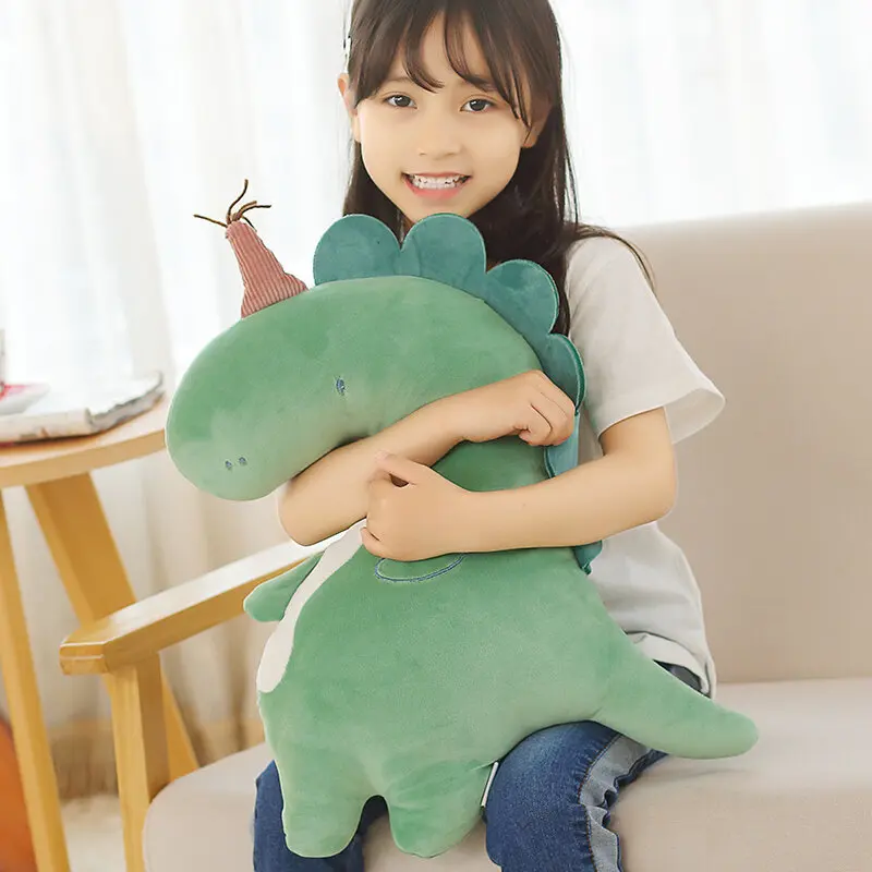 Comfortable Dinosaur Plush Pillow Sofa Pillow Unicorn Doll Pillow Girl Gift Plush Crocodile Pillow Stuffed Animal Toy Pillow