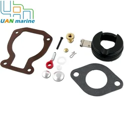 New Carburetor Repair Kit for Evinrude Johnson OMC Outboard 4 4.5 7.5 8 9.9 15 HP 0398453 398453 765574 391305 398452 439072