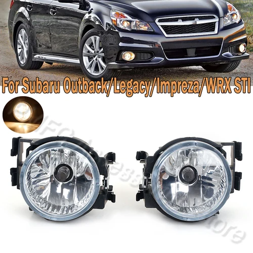 Conjunto de luz antiniebla para Subaru Outback Legacy Impreza WRX STI, lámpara antiniebla de parachoques delantero, lámpara de conducción, luz antiniebla 84927AG230 84927AG220