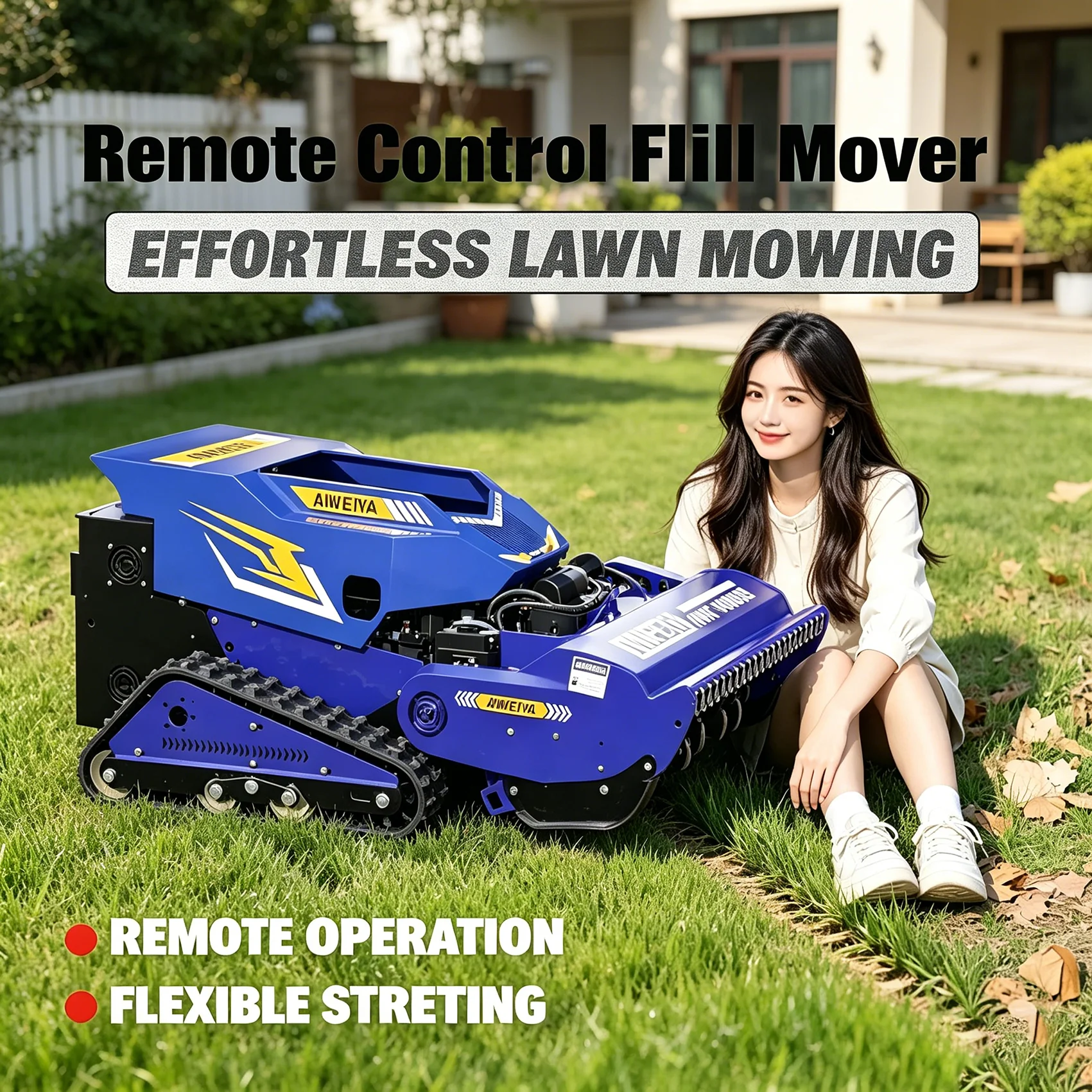 

Customized garden lawn trimmer self-propelled lawn mower with core engine and four stroke push type lawn mower