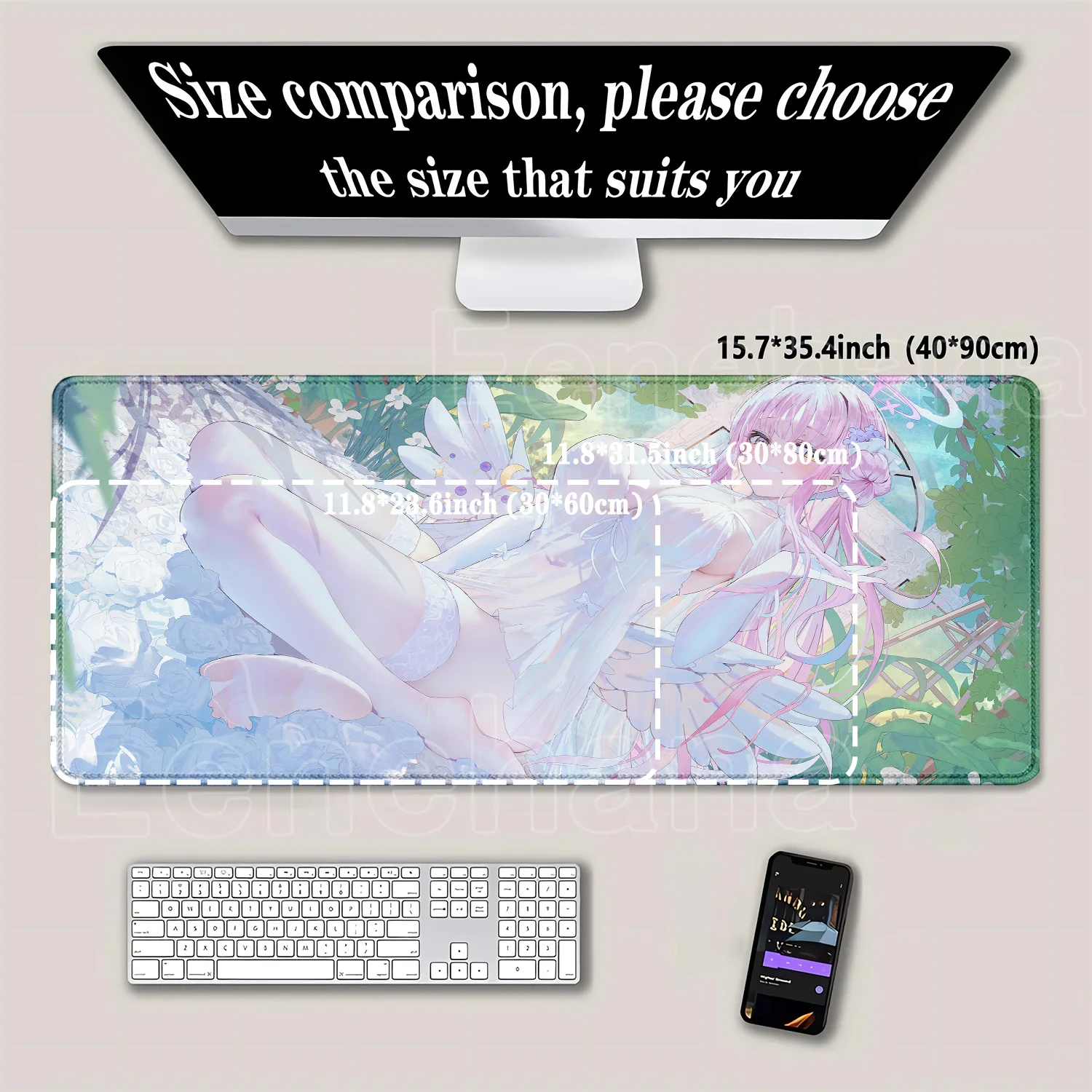 Anime Sexy Girl Misono Mika Bl - Gaming Keyboard Blue ulasan dan harga