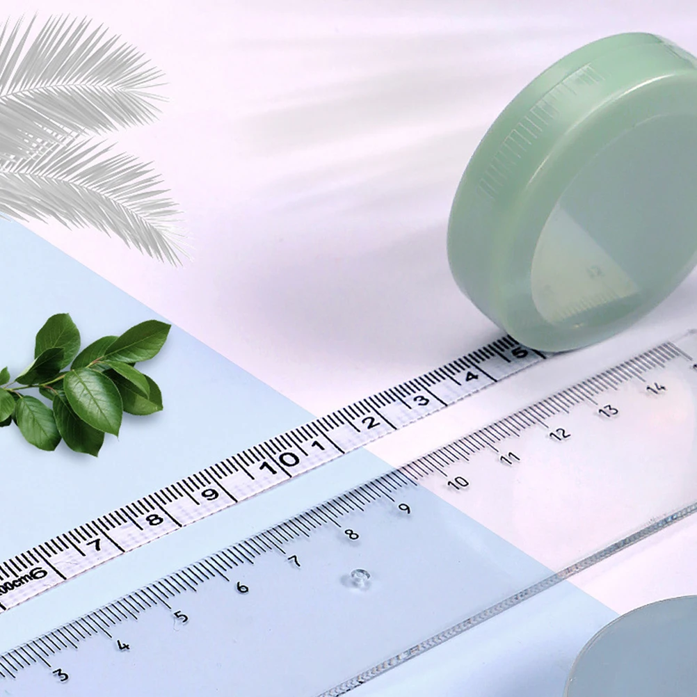 

8Pcs Mini Tape Measure Retractable Dual Sided Inches Centimeters Easy Reading Body Waist Garment Measurements Small Tape Measure