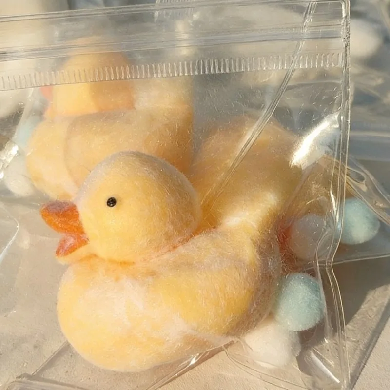Soft Cute Little Yellow Duck Fidgets Toy Squishy Antistress Animal Squeeze Toys for Adult Decompression Vent Toy Christmas Gift