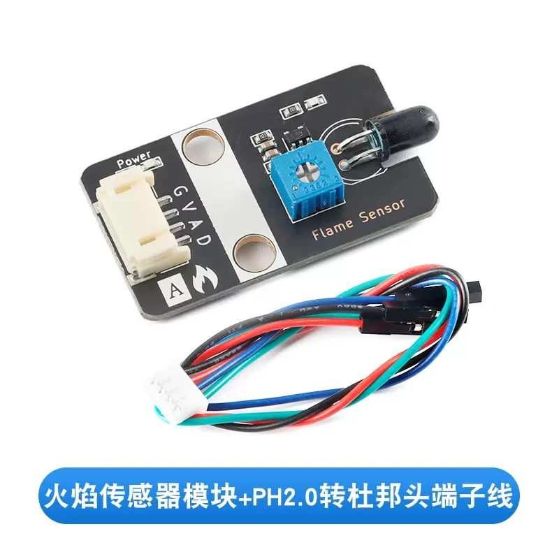 

5pcs Flame Sensor Flame Sensor Module Flame Detection Detection Sensor Fire Detection Probe