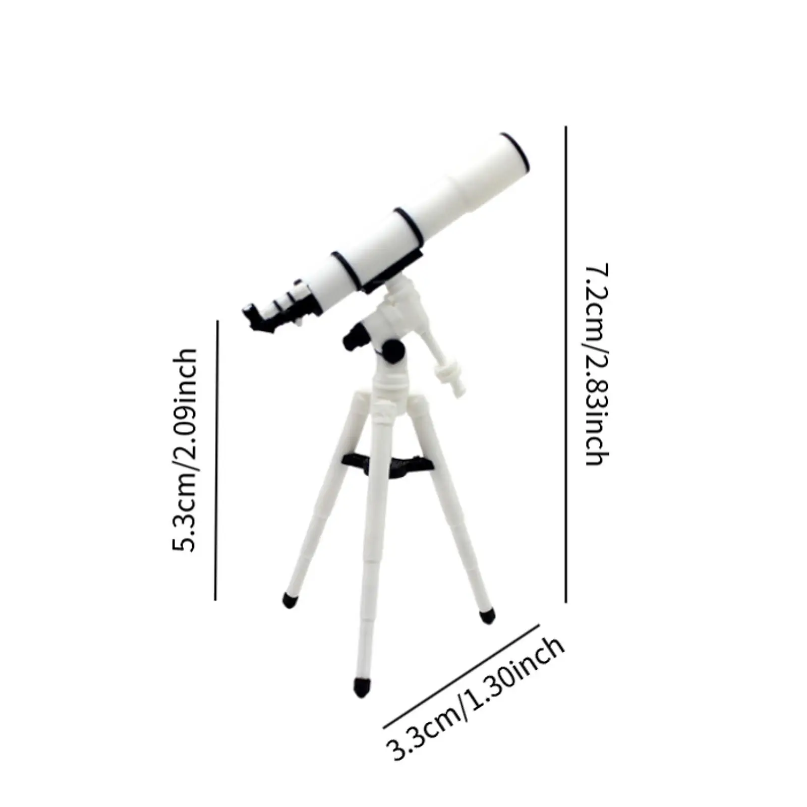 Dollhouse Telescope Dollhouse Decoration Children Toys Lightweight Desktop