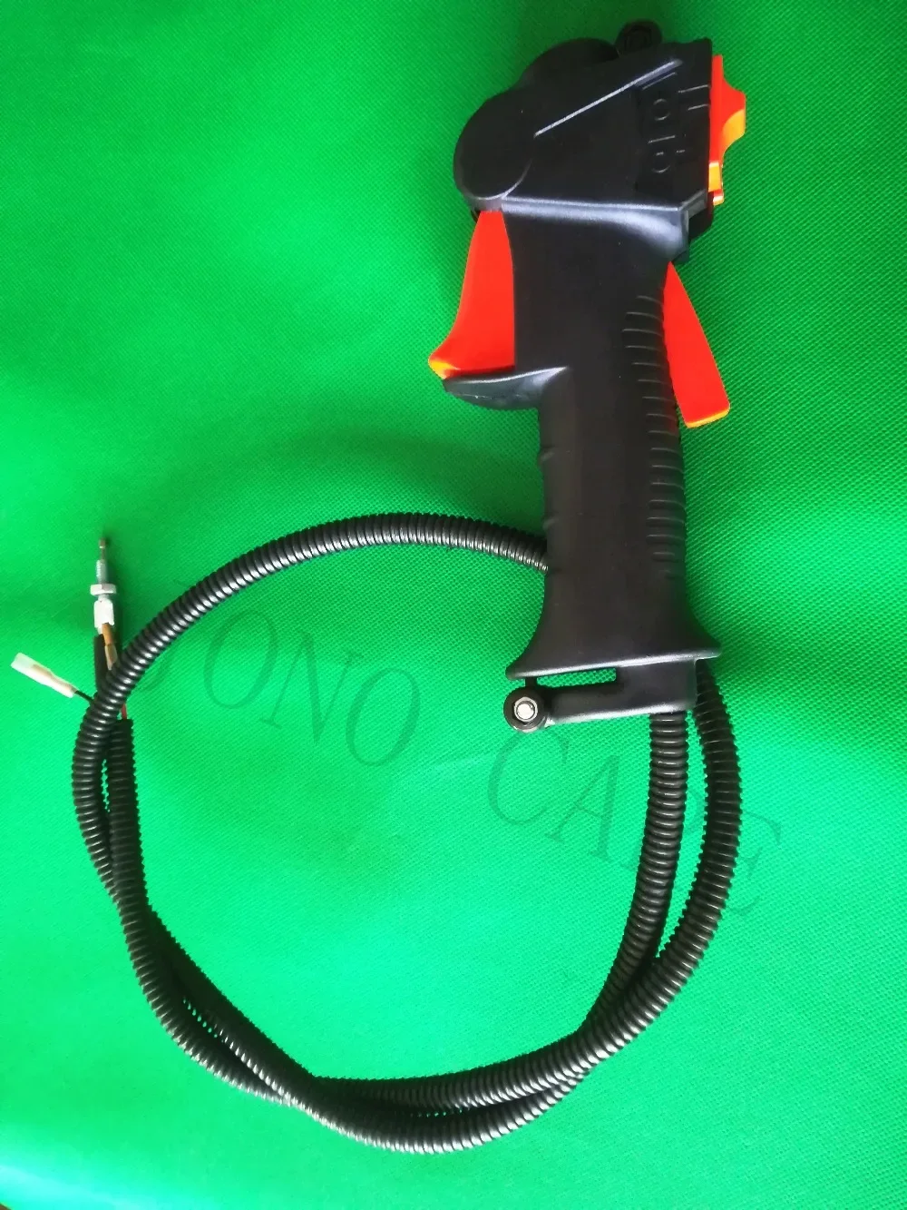 

THROTTLE LEVER CABLE & HANDLE BAR FOR BACKPACK BRUSH CUTTER TRIMMER THROTTLE CONTROL HANDLE ASSEMBLY PARTS