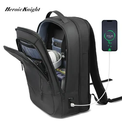 Heroic Knight Backpack Men's Expandable Laptop Backpack 15.6 Inch Waterproof Rucksack Travel Backpack Women Man Office College