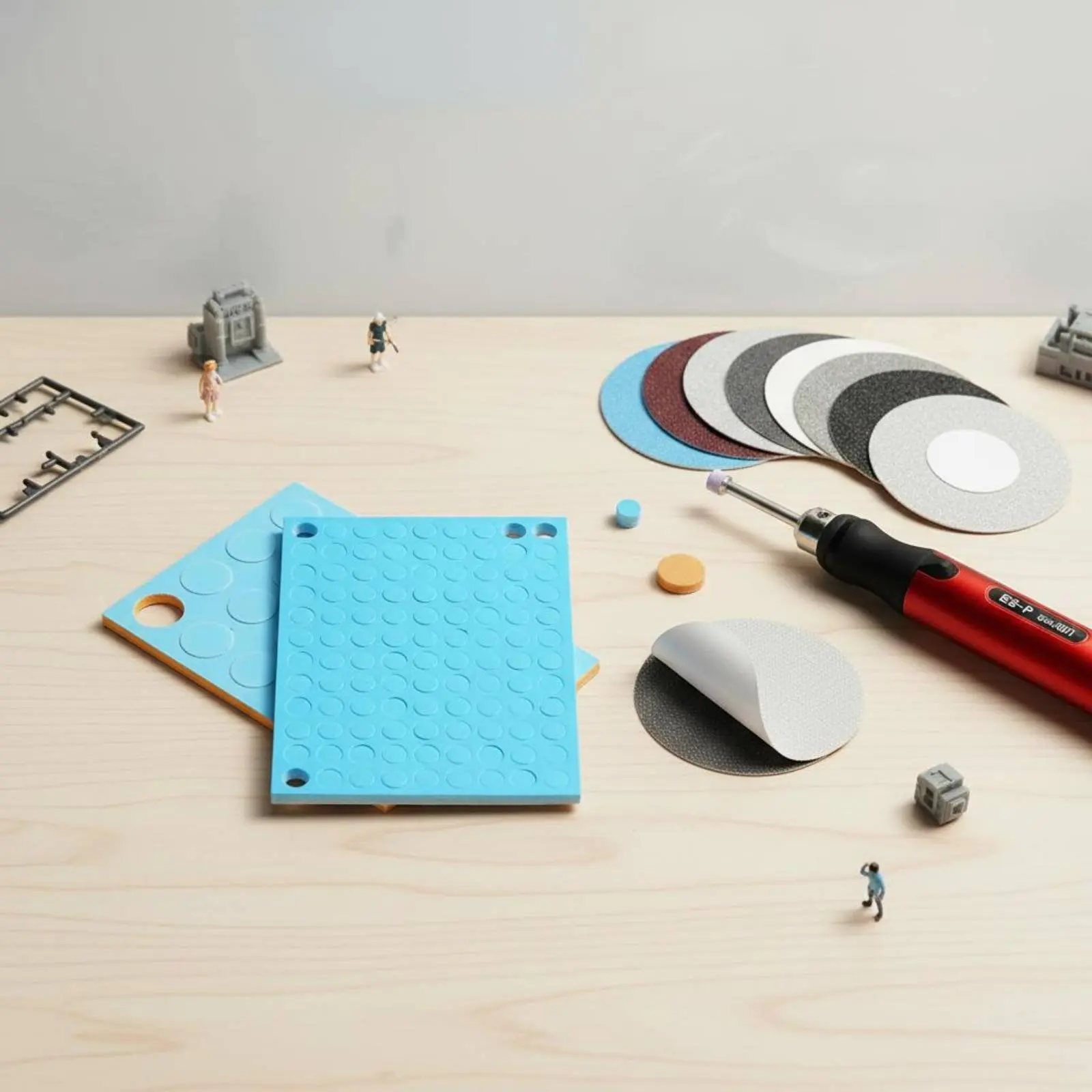 Round Sanding Sheet Refill Wet and Dry Use Polishing Disc Set Crafting Supply High-Speed Grinding for Hobbyists